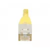 EXERTIS CONNECT Cat.6 F/UTP komutacinis kabelis, 1 m, geltonas, plonu apsauginiu spaustuku