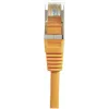 EXERTIS CONNECT Cat6 F/UTP komutacinis kabelis, oranžinis, 3,0 m, plonas snagless apsauginis dangtelis 234130