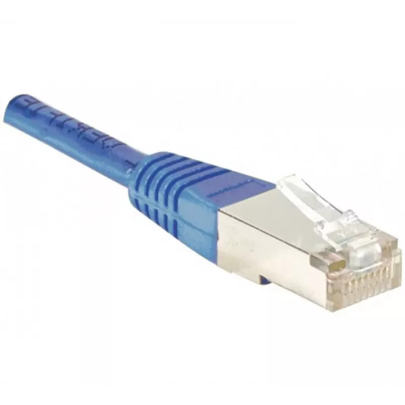 EXERTIS CONNECT Cat.6 F/UTP komutacinis kabelis, RJ45, mėlynas, 5 m 842504