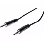 EXERTIS CONNECT 5m 3,5 mm stereo garso kabelis, vyriškas-vyriškas, juodas 108567