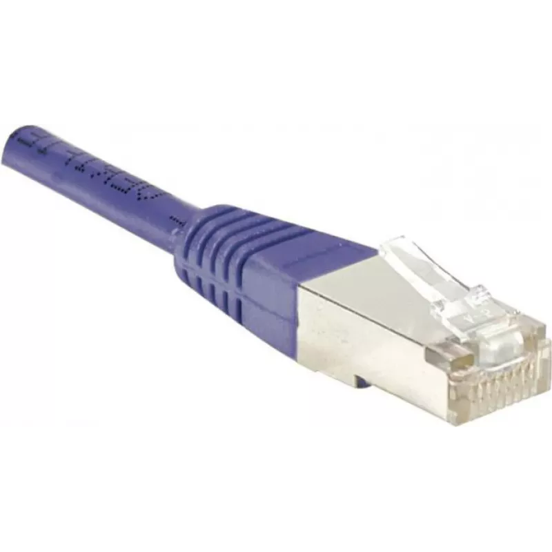 Exertis Connect 234180 Cat6 F/UTP komutacinis kabelis, 2 m, violetinės spalvos
