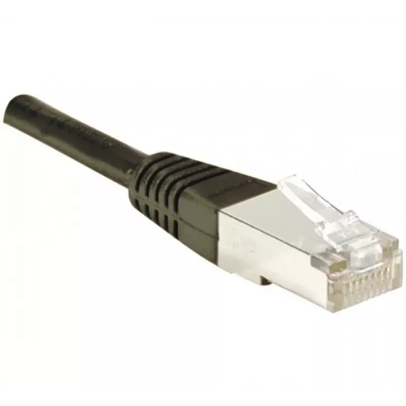 Exertis Connect 234280 Cat.6 F/UTP komutacinis kabelis, 20 m, juodas, su plonu apsauga nuo perlenkimo