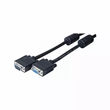 EXERTIS CONNECT SVGA monitoriaus kabelis, 15-pin HD D-Sub vyriškas į moterišką, 2,0 m, juodas 119800