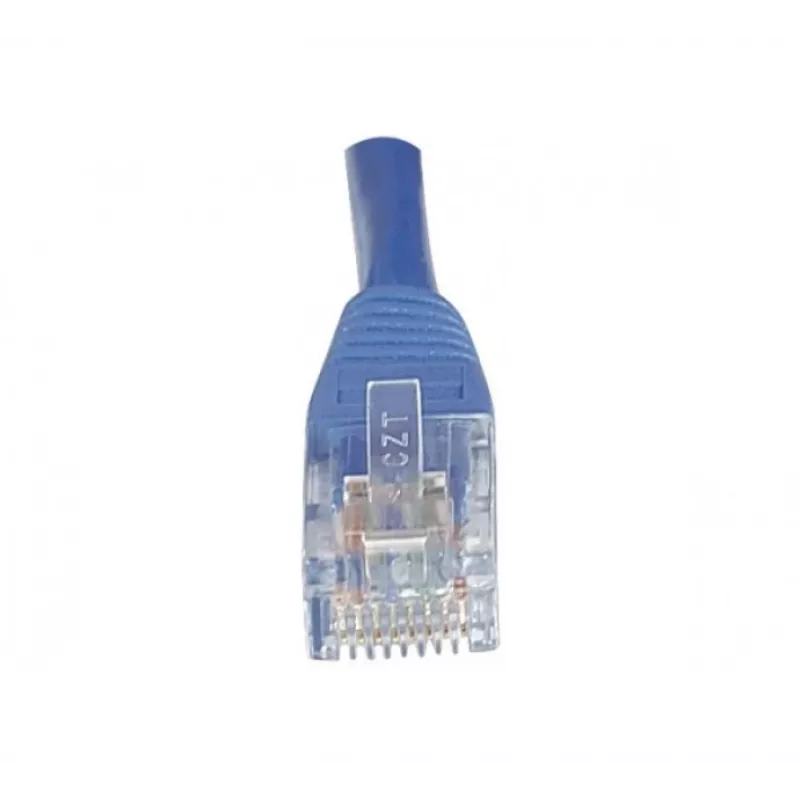 EXERTIS CONNECT CAT.6 U/UTP komutacinis kabelis, 1,5 m, mėlynas, RJ45, su fiksatoriaus apsauga 246740