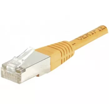 EXERTIS CONNECT CAT.6 F/UTP komutacinis kabelis, oranžinis, 0,5 m, plonas snagless 234100