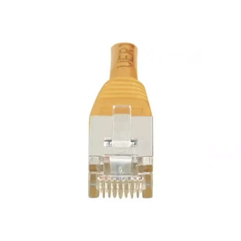 EXERTIS CONNECT CAT.6 F/UTP komutacinis kabelis, oranžinis, 0,5 m, plonas snagless 234100