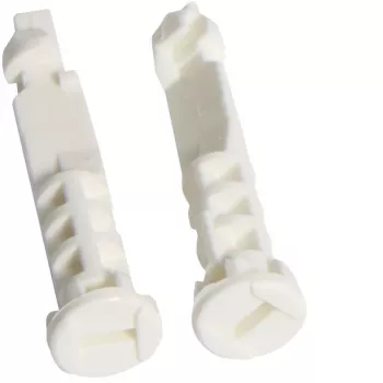 HAGER Sealing Bolt ZZ71A, 2 vnt., plieniniai, 6 mm skersmens, 30 mm ilgio, skirti Somfy vamzdiniams varikliams