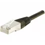 EXERTIS CONNECT Cat.6 F/UTP komutacinis kabelis, 25 m, juodas, RJ45, plonas snagless apsauga 234290