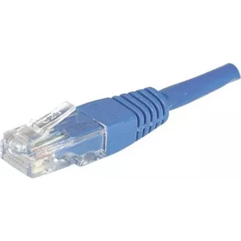 EXERTIS CONNECT Cat.6 U/UTP komutacinis kabelis, RJ45, mėlynas, 1,0 m, su fiksatoriumi 246710