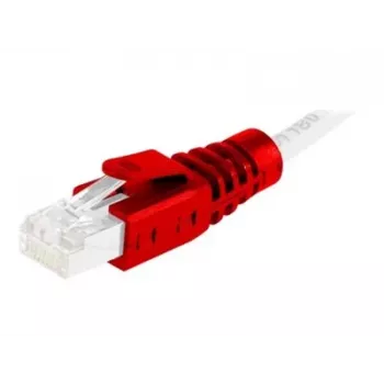 EXERTIS CONNECT RJ45 įtempimo mažinimo apsauga, raudona, 10 vnt. 253014