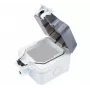 Exertis Connect IP66 lauko paviršinio montavimo dėžutė, 1 modulio, šviesiai pilkos spalvos RAL 7035 (273049)