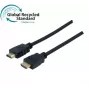 Exertis Connect HDMI 2.0 High Speed kabelis, 4K, HDMI Type A Male to HDMI Type A Male, auksu padengti kontaktai, juodas, 1,0 m (127980)