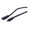 EXERTIS CONNECT USB 3.1 Gen 1 USB-C prailginimo kabelis, 1 m, 5 Gbps 150340