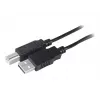 Exertis Connect USB 2.0 A-B tipo USB laidas, 3 m, juodas, 532450