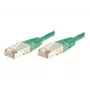 Exertis Connect 244560 Cat6 F/UTP tinklo kabelis, 10 m, žalias