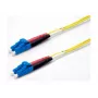 Ekivalan OS2 LC/LC Duplex Singlemode Fiber Optic Patch Cable 0.5m Yellow COZ008LCLC2SJ0005A