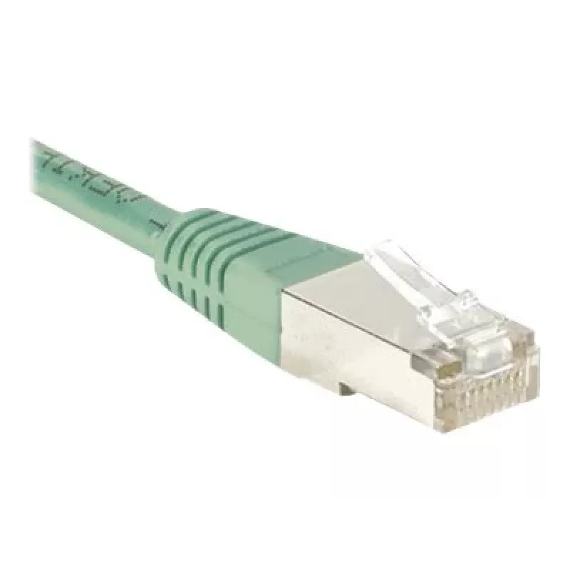 EXERTIS CONNECT Cat.6 F/UTP komutacinis kabelis, 7 m, žalias, Slim Snagless 244570