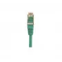 EXERTIS CONNECT CAT.5e F/UTP komutacinis kabelis, žalias, 1,0 m, plonas snagless apsauginis gaubtelis 847152