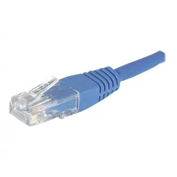 EXERTIS CONNECT Cat.6 U/UTP komutacinis tinklo kabelis, RJ45, mėlynas, 3 m, Snagless 246730