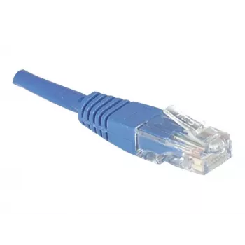 EXERTIS CONNECT Cat.6 U/UTP komutacinis tinklo kabelis, RJ45, mėlynas, 3 m, Snagless 246730