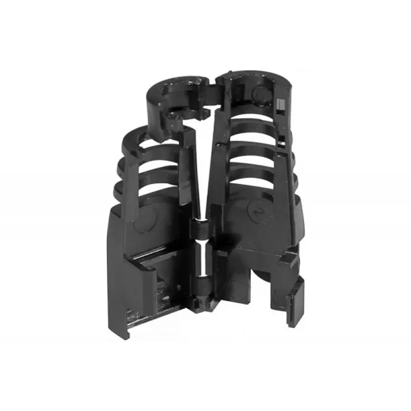 EXERTIS CONNECT RJ45 įtempimo mažinimo apsauga, 10 vnt., juoda 253012