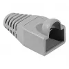 EXERTIS CONNECT RJ45 įtempimo mažinimo apsauga apvaliems kabeliams, pilka, 10 vnt. 253161