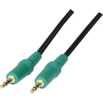 EXERTIS CONNECT 3,5 mm stereo garso kabelis, vyriškas-vyriškas, 10 m, juodas 108898