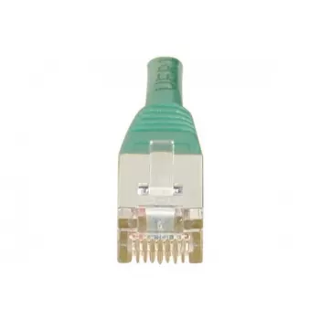 EXERTIS CONNECT Cat.6 F/UTP komutacinis kabelis, žalias, 3,0 m, Slimline Snagless, RJ45 842302