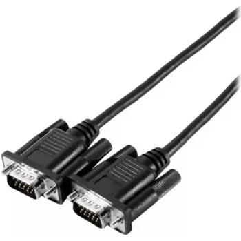 EXERTIS CONNECT SVGA monitoriaus kabelis Eco, 15-pin HD D-Sub vyriškas-vyriškas, 2,0 m, juodas 117700