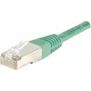 Exertis Connect Cat5e F/UTP komutacinis kabelis, RJ45, žalias, 0,5 m 847162