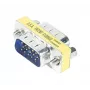 TECLINE Mini lyties keitiklis, 15 kontaktų HD D-Sub vyriškas-vyriškas VGA (50408)