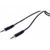 EXERTIS CONNECT 3,5 mm stereo garso kabelis, vyriškas–vyriškas, 1,5 m, juodas, 108569