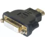 EXERTIS CONNECT HDMI į DVI-I adapteris, HDMI male į DVI-I 24+5 female, juodas 127951