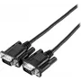 EXERTIS CONNECT SVGA monitoriaus kabelis Eco, 15-pin HD D-Sub vyriškas-vyriškas, 10,0 m, juodas 117740