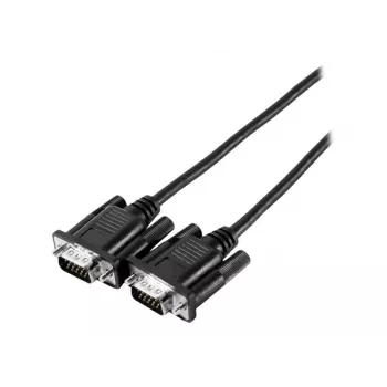 EXERTIS CONNECT SVGA monitoriaus kabelis Eco, 15-pin HD D-Sub vyriškas-vyriškas, 10,0 m, juodas 117740