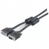 EXERTIS CONNECT SVGA monitoriaus kabelis, 15-pin HD D-Sub male/female, 10,0 m, juodas 119840
