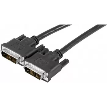 EXERTIS CONNECT DVI-D Single Link monitoriaus kabelis, 18+1 pin Male to Male, 1,8 m, juodas 127475