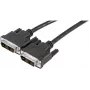 EXERTIS CONNECT DVI-D Single Link monitoriaus kabelis, 18+1 kontaktų DVI-D male į DVI-D male, 3,0 m, juodas 127480