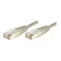 Exertis Connect 240070 Cat.6 F/UTP komutacinis kabelis, 7 m, pilkas, su plonu apsauginiu lankstu