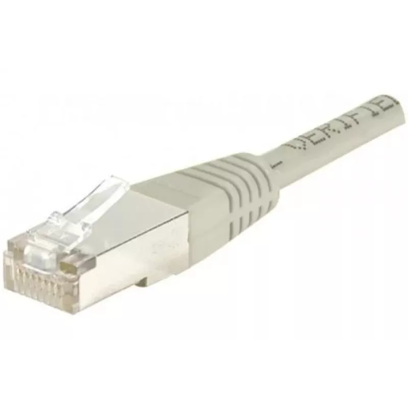 Exertis Connect 240070 Cat.6 F/UTP komutacinis kabelis, 7 m, pilkas, su plonu apsauginiu lankstu