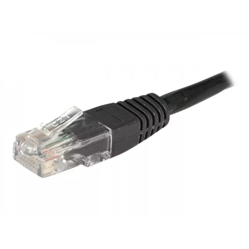 Dexlan RJ45 U/UTP CAT6 5m Cat6 U/UTP (UTP) juodas tinklo kabelis (246776)