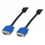 EXERTIS CONNECT Premium SVGA kabelis, 2,0 m, 15 kontaktų, 9 kontaktas su 5V, vyriškas-vyriškas, juodas EXC138701