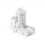 TECLINE RJ45 Keystone lizdas, Cat.6 UTP, be įrankių, baltas 272883