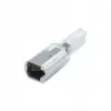 EXERTIS CONNECT Telefono ragelio laido sukimo blokatorius - apsaugo nuo susisukimo, 360° pasukamas, RJ9/RJ10/RJ22, juodas (280101)