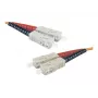 Exertis Connect SC/UPC į SC/UPC OM2 daugiamodis šviesolaidinis komutacinis kabelis, 3m, oranžinis 392693
