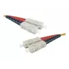Exertis Connect SC/UPC į SC/UPC OM2 daugiamodis šviesolaidinis komutacinis kabelis, 3m, oranžinis 392693