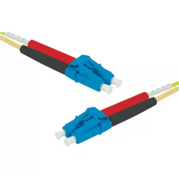EXERTIS CONNECT OS2 LC Duplex į LC Duplex UPC optinis komutacinis kabelis, 9/125 µm, geltonas, 15 m 392847