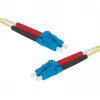 EXERTIS CONNECT OS2 LC Duplex į LC Duplex UPC optinis komutacinis kabelis, 9/125 µm, geltonas, 15 m 392847