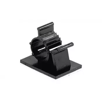 EXERTIS CONNECT Kabelhalter, lipdus kabelių laikiklis, savaiminio klijavimo, 100 vnt. paketas 14,7 mm–19,1 mm (629031)