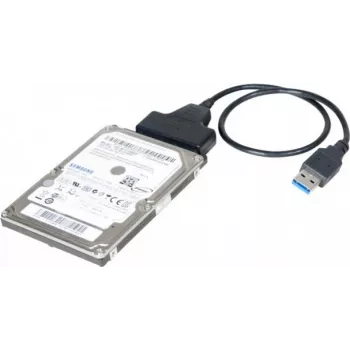 Exertis Connect 508305 USB 3.0 į SATA adapteris 2,5 inch SSD/HDD, juodas